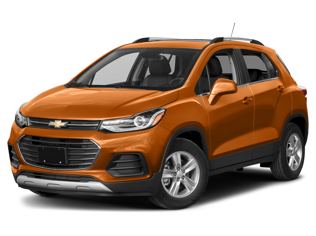2019 Chevrolet Trax LT in Nightfall Gray Metallic — front three-quarter view