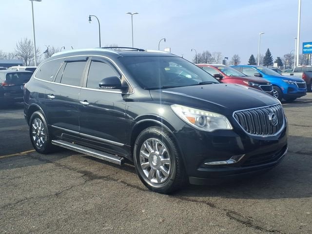 2013 Buick Enclave — rear three-quarter view