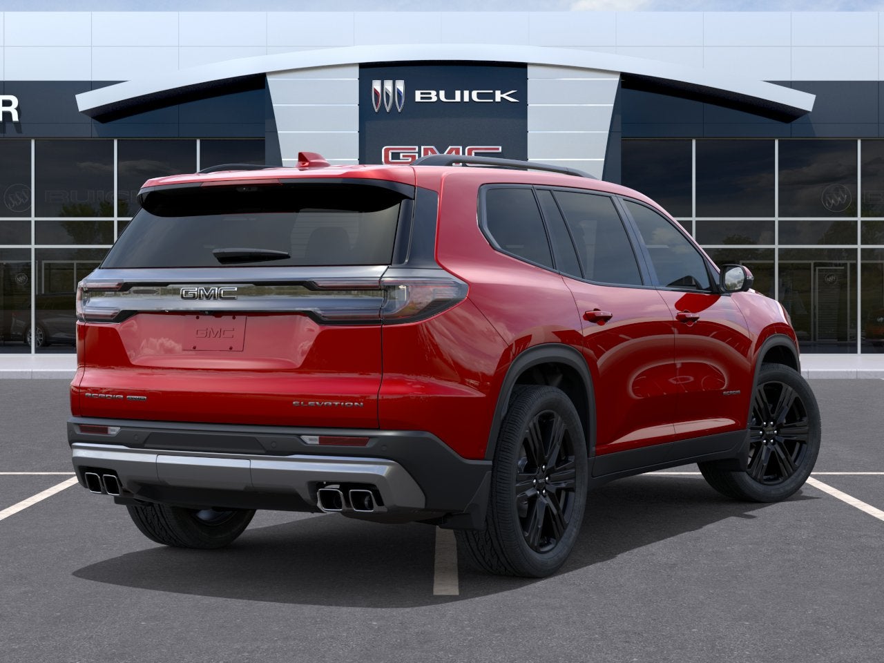 2026 GMC Acadia — interior view