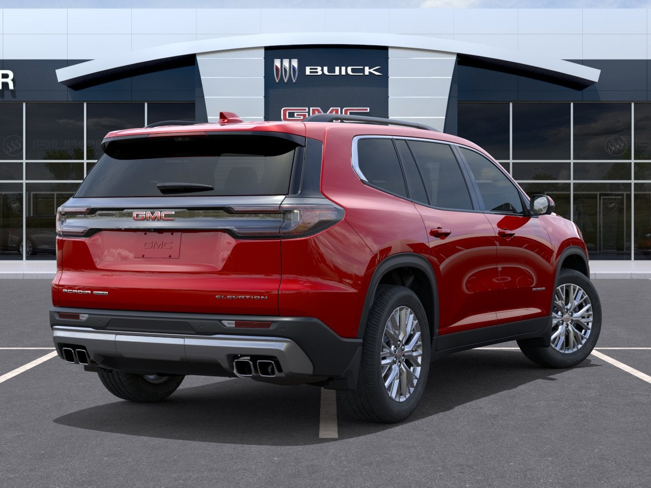 2026 GMC Acadia — interior view