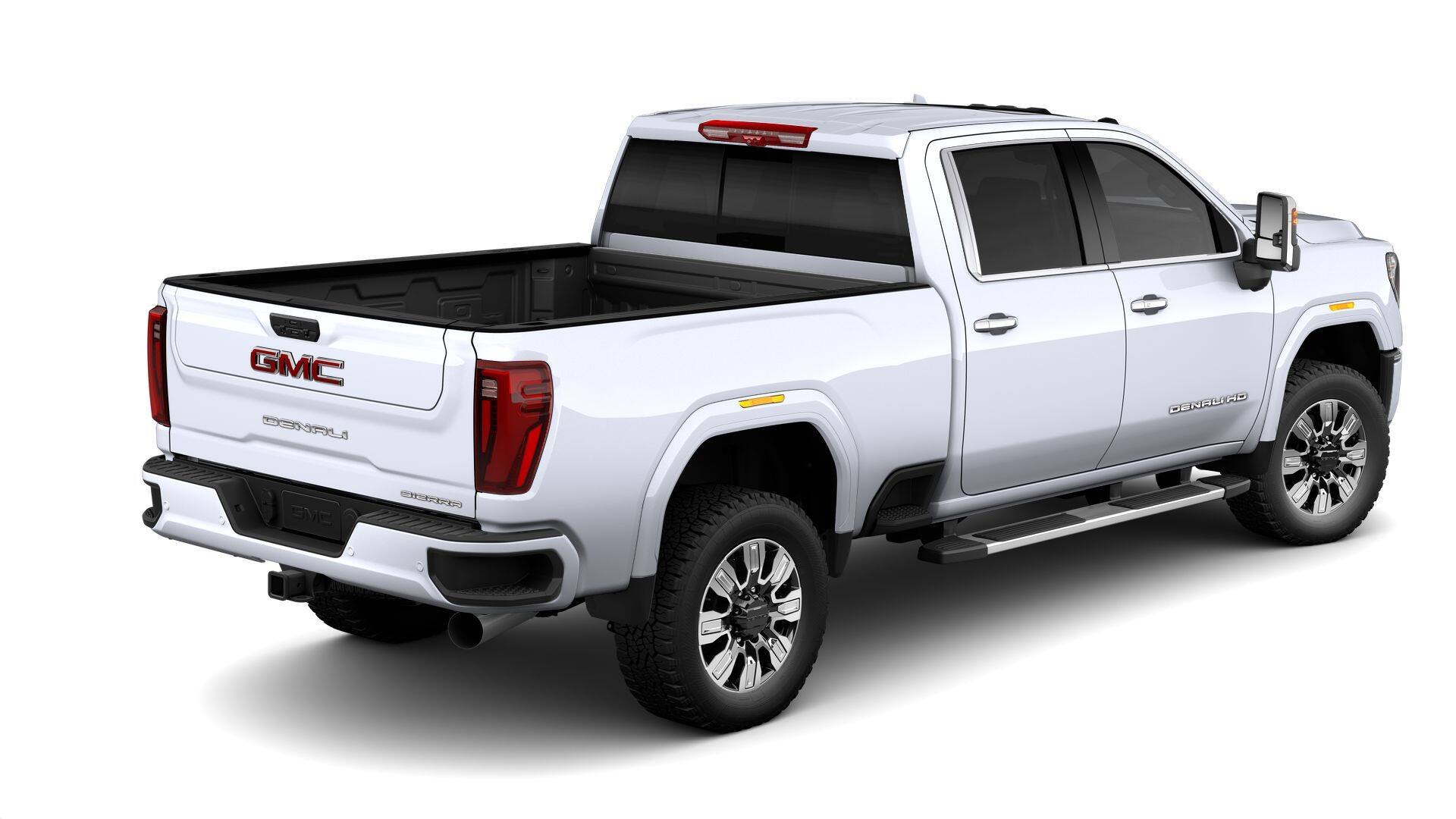 2026 GMC Sierra 2500 HD — rear three-quarter view