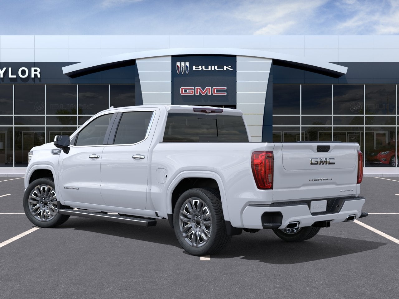 2026 GMC Sierra 1500 — rear three-quarter view