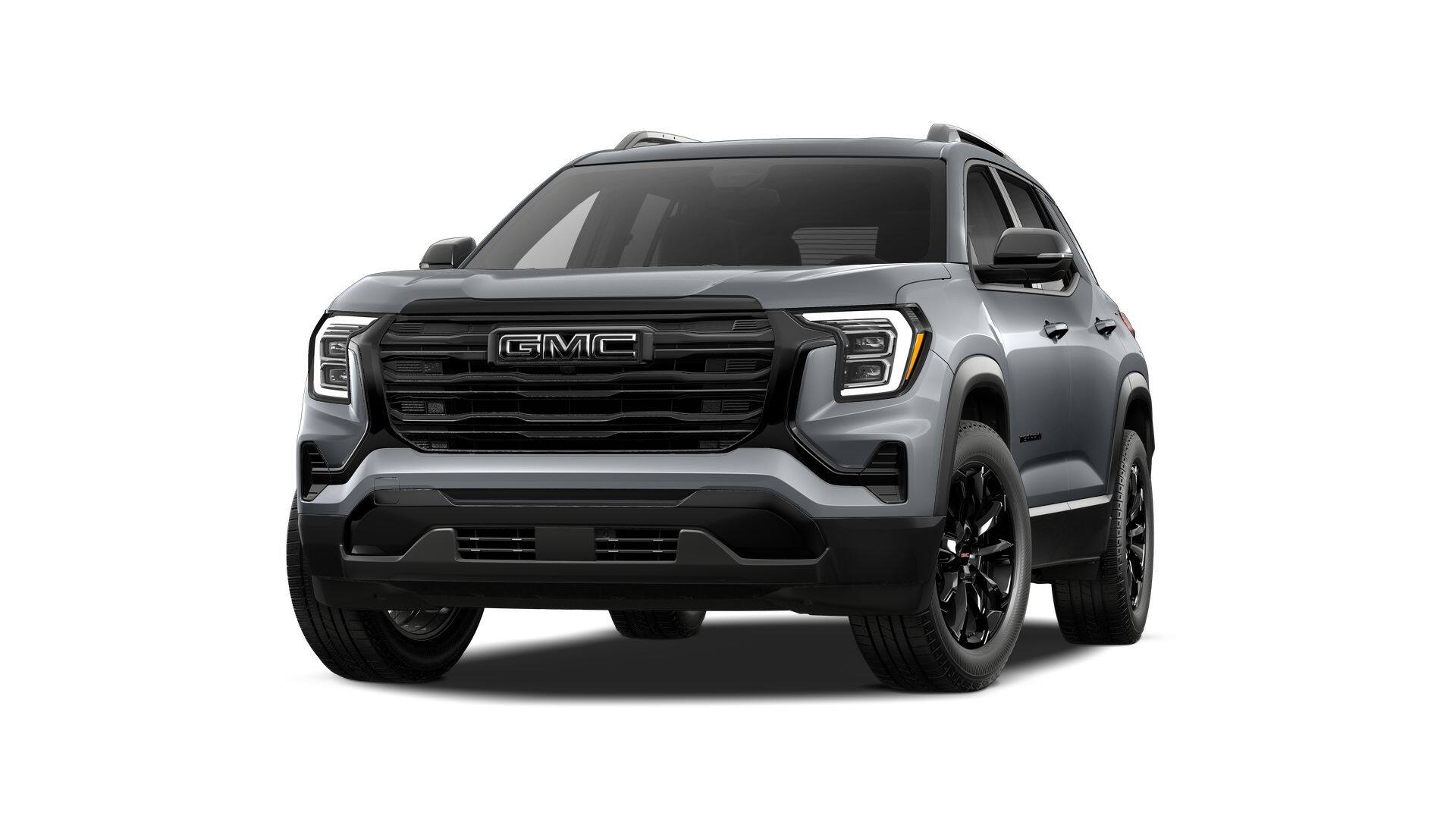 2027 GMC Terrain AWD Elevation in Sterling Metallic — front three-quarter view