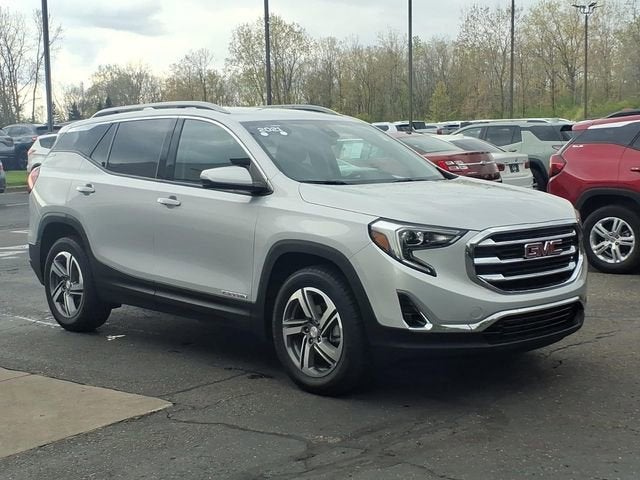 2021 GMC Terrain — rear three-quarter view