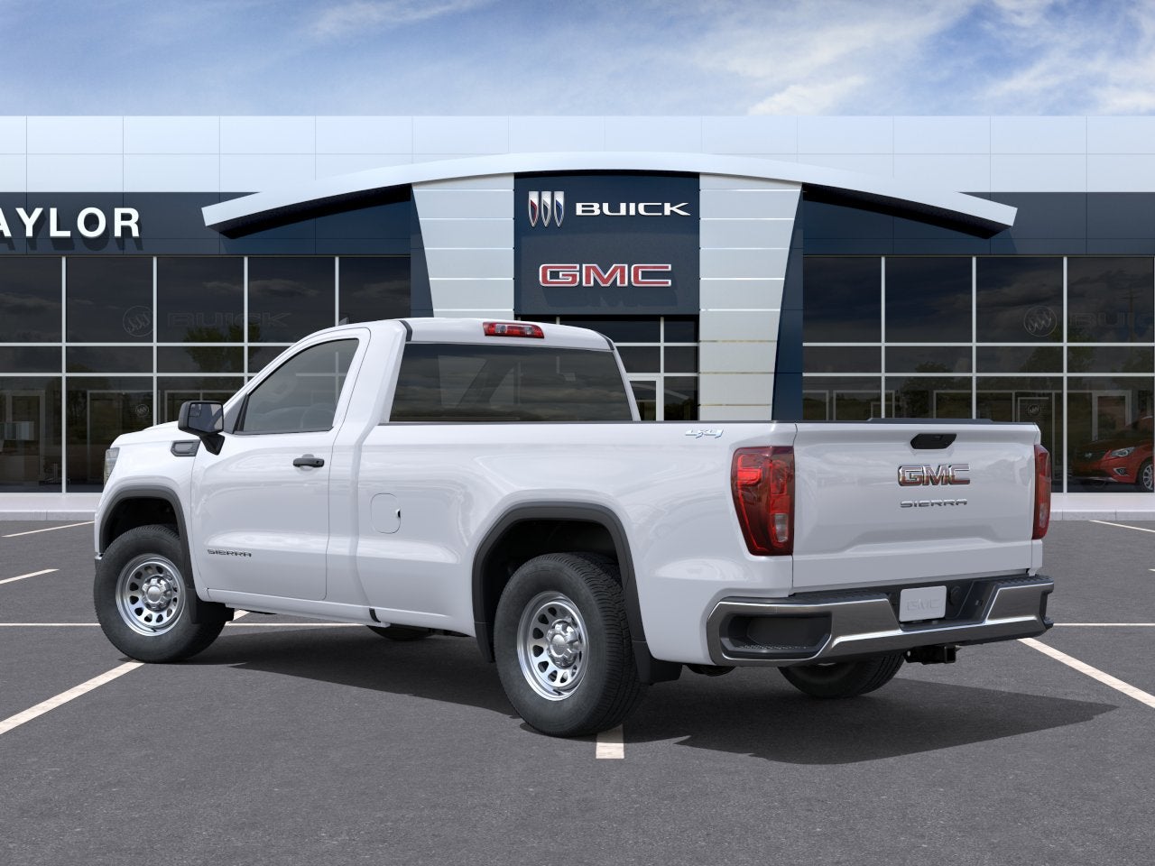 2026 GMC Sierra 1500 — rear three-quarter view