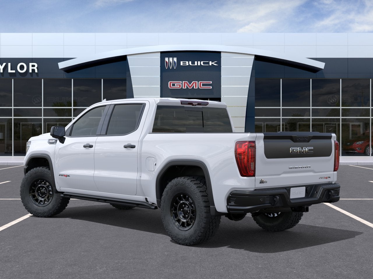2026 GMC Sierra 1500 — rear three-quarter view
