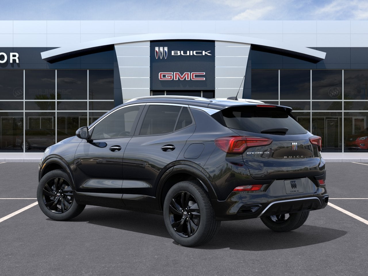 2026 Buick Encore GX — rear three-quarter view